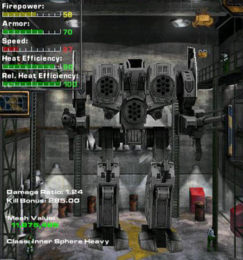 MechWarrior 4: Mercenaries - Heavy 'Mechs